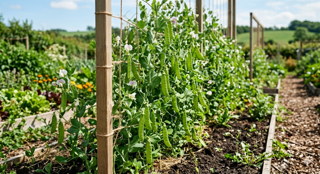 Sukker ærter (Pisum sativum)